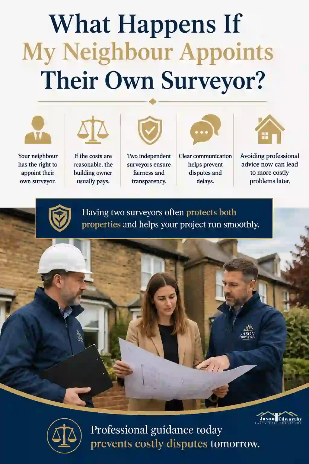 What Happens If My Neighbour Appoints Their Own Surveyor West Bridgford?